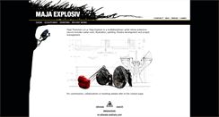 Desktop Screenshot of maja-explosiv.com
