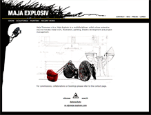Tablet Screenshot of maja-explosiv.com